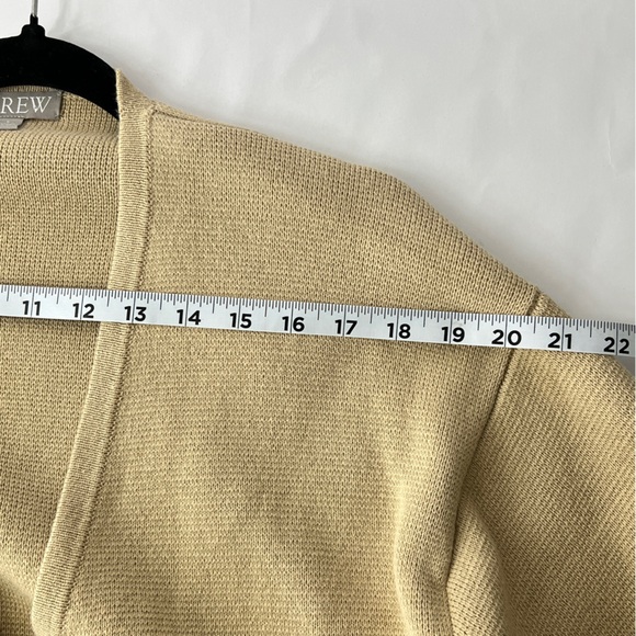 J CREW Women’s Size S Knit Cardigan. Camel Color. Gold buttons. Pockets. - Picture 5 of 12